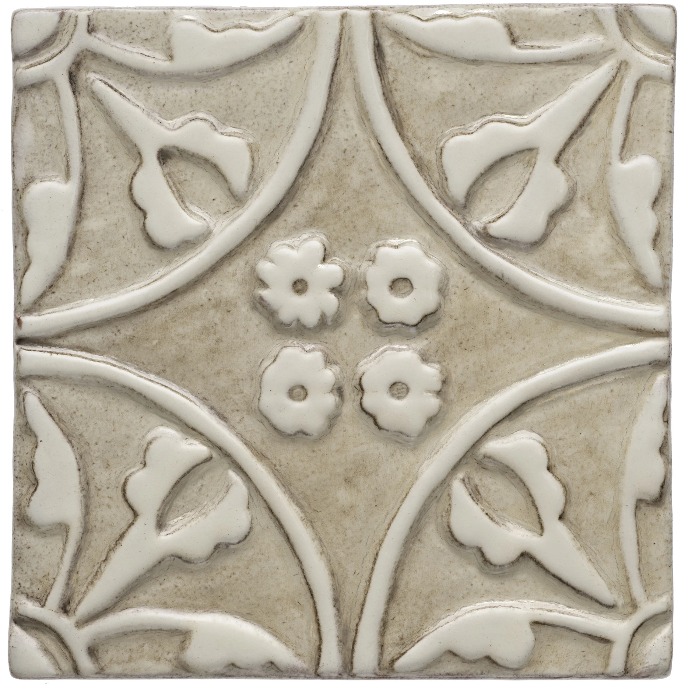 207-Iris 6x6 Ceramic Handmade Tile | Moore-Merkowitz